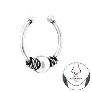 Cercel nas argint Indie DiAmanti DIA34847 (Argint 925‰ 0,25 g.)
